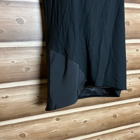 8/$25 Tahari‎ women short sleeve black tunic blouse size M - Picture 6 of 10